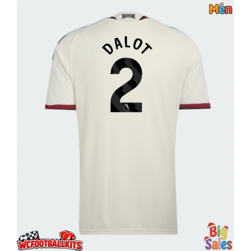 Manchester United Diogo Dalot #2 Replica Third Stadium Shirt 2026-27 Short Sleeve